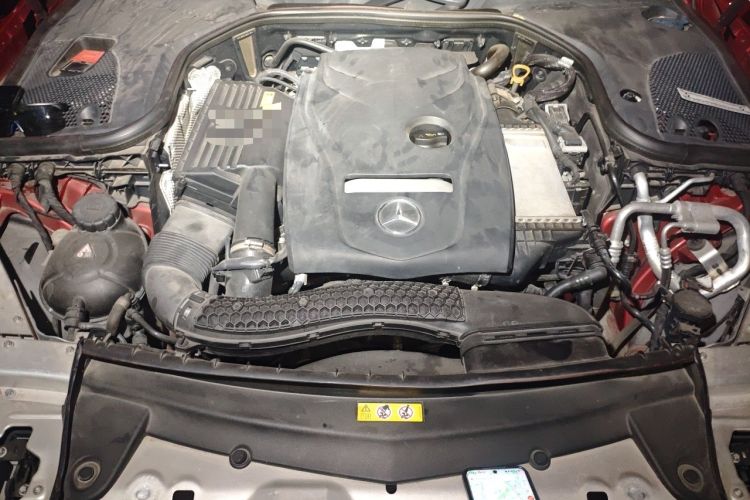 Used Mercedes-Benz E-Class 2017 E 200 Coupe Engine Bay