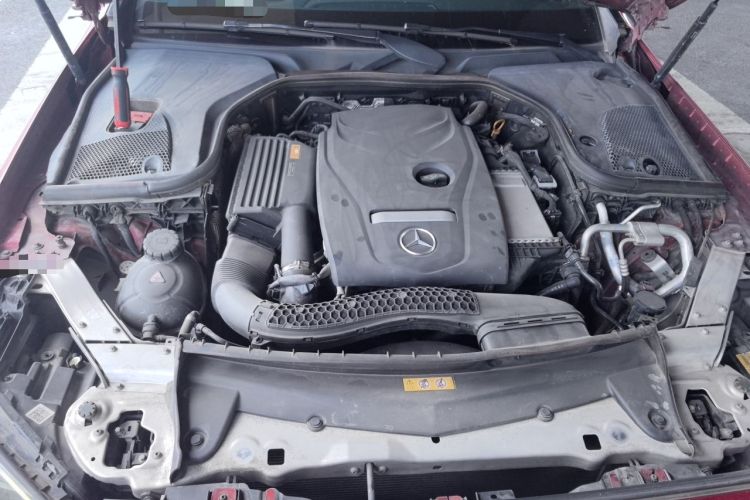 Used Mercedes-Benz E-Class 2017 E 200 4MATIC Coupe Engine Bay