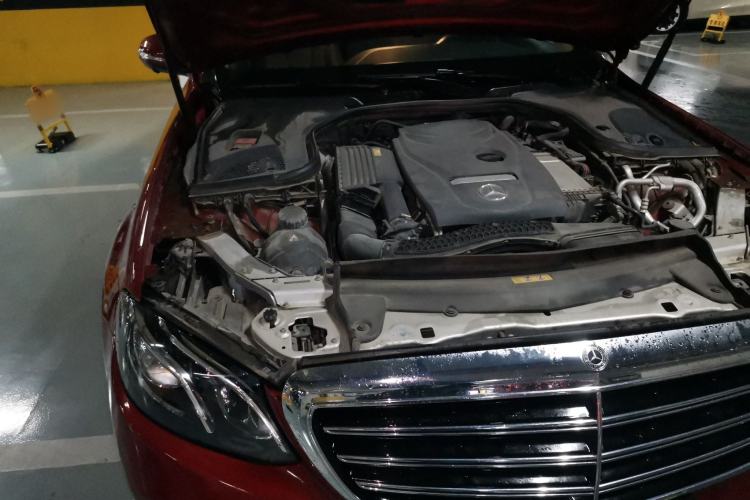 Used Mercedes-Benz E-Class 2017 E 300 L Luxury Model Engine Bay Right
