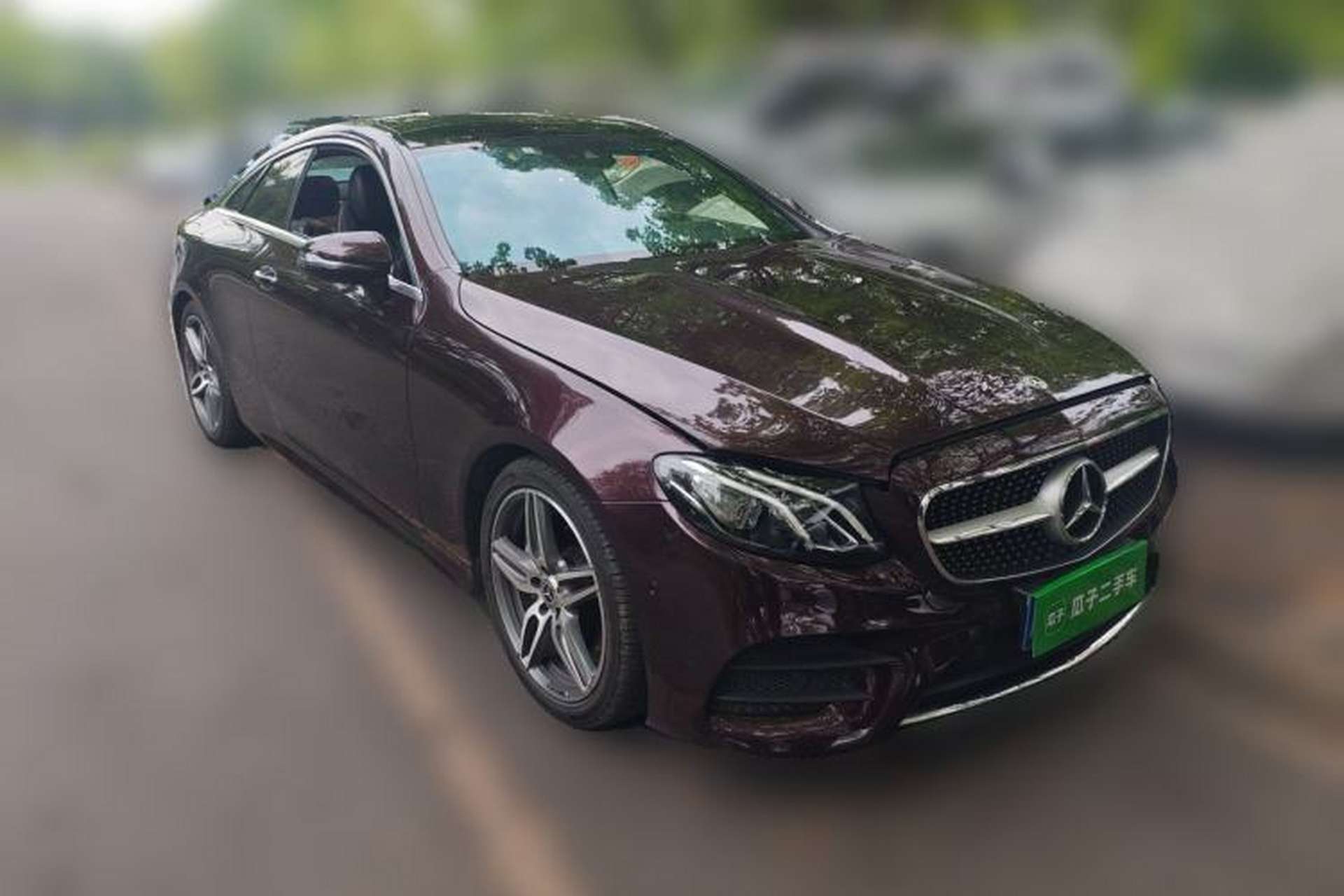 Used Mercedes-Benz E-Class 2017 E 200 Coupe Front Right 45 Deg