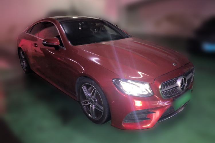 Used Mercedes-Benz E-Class 2017 E 200 Coupe Front Right 45 Deg