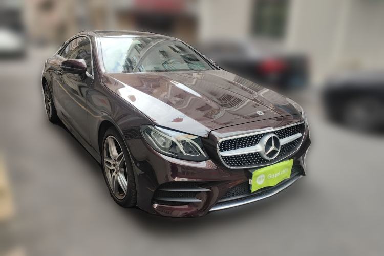 Used Mercedes-Benz E-Class 2017 E 200 4MATIC Coupe Front Right 45 Deg