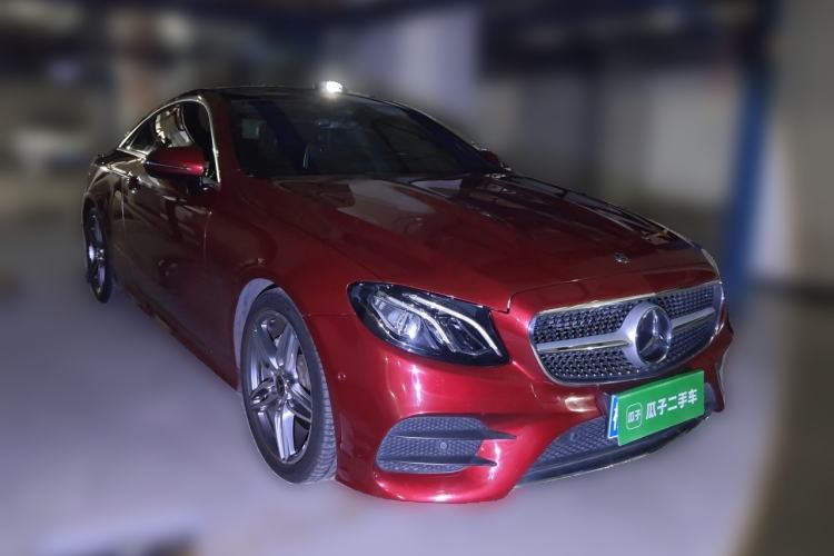 Used Mercedes-Benz E-Class 2017 E 200 Coupe Front Right 45 Deg