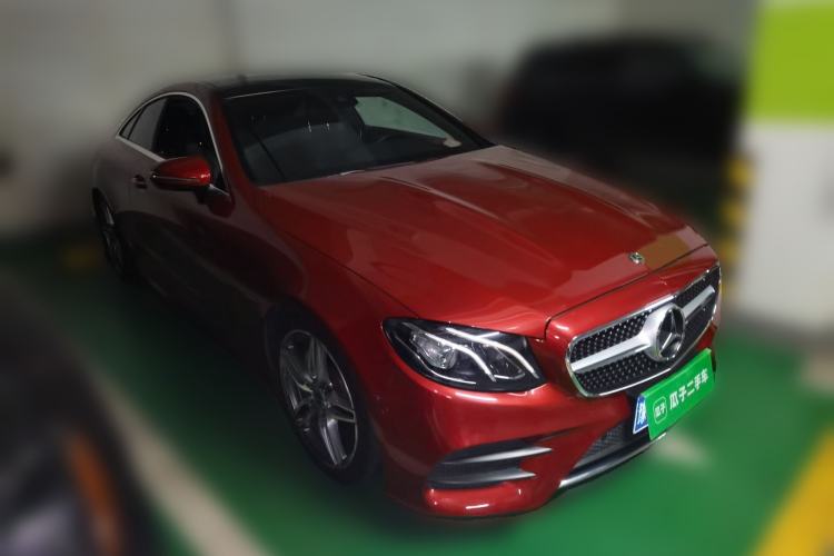 Used Mercedes-Benz E-Class 2017 E 200 Coupe Front Right 45 Deg