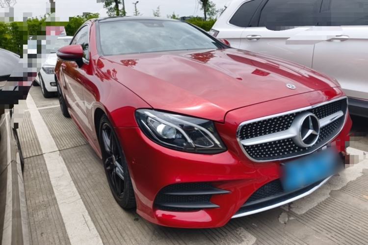 Used Mercedes-Benz E-Class 2017 E 200 Coupe Front Right 45 Deg