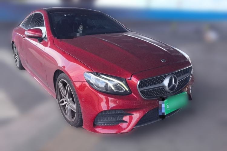 Used Mercedes-Benz E-Class 2017 E 200 4MATIC Coupe Front Right 45 Deg