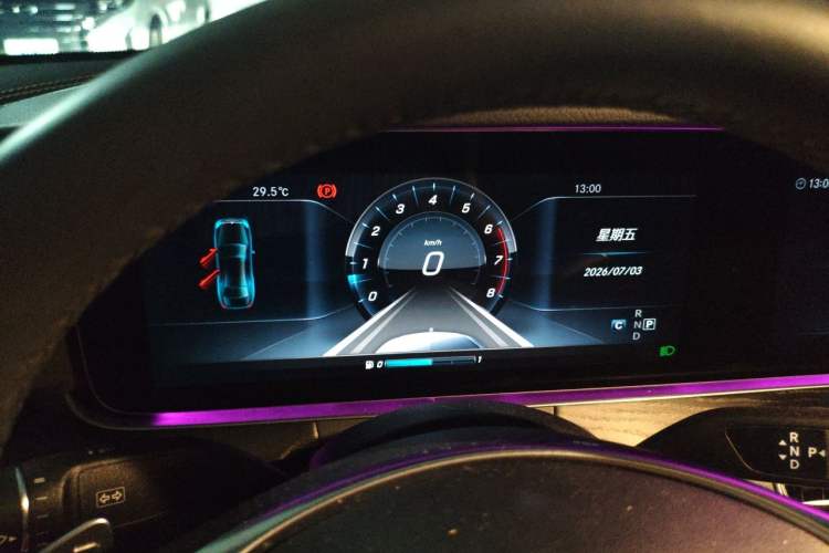 Used Mercedes-Benz E-Class 2017 E 300 L Sporty and Stylish Model Instrument Cluster