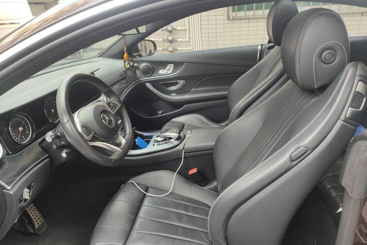 Used Mercedes-Benz E-Class 2017 E 200 4MATIC Coupe Left Front Seat