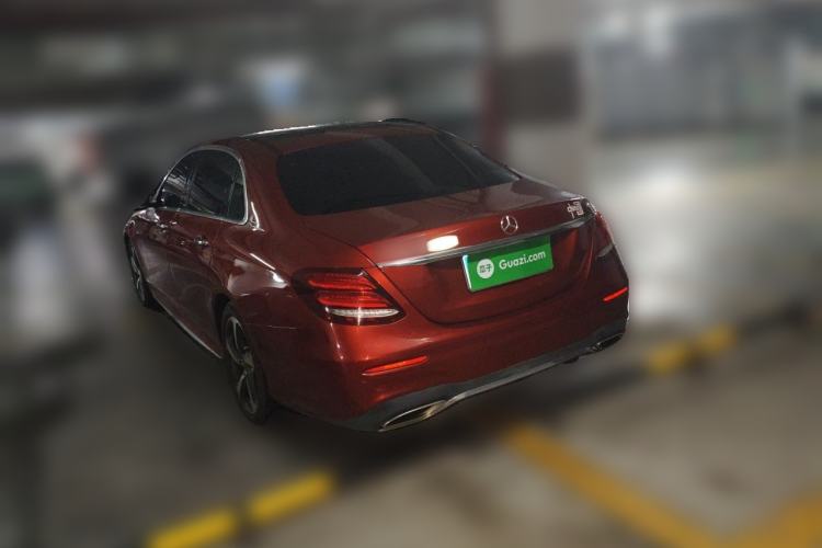 Used Mercedes-Benz E-Class 2017 E 300 L Sporty and Stylish Model Rear Left 45 Deg