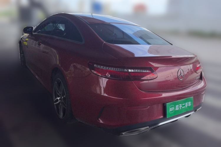 Used Mercedes-Benz E-Class 2017 E 200 4MATIC Coupe Rear Left 45 Deg