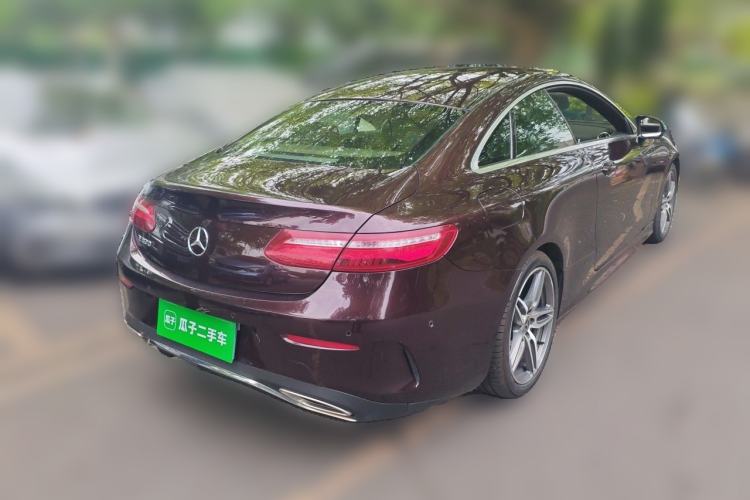 Used Mercedes-Benz E-Class 2017 E 200 Coupe Rear Right 45 Deg