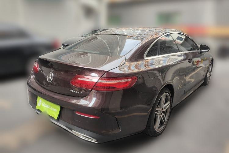 Used Mercedes-Benz E-Class 2017 E 200 4MATIC Coupe Rear Right 45 Deg