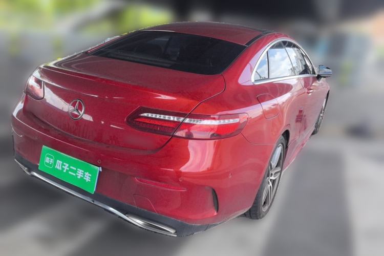 Used Mercedes-Benz E-Class 2017 E 200 4MATIC Coupe Rear Right 45 Deg