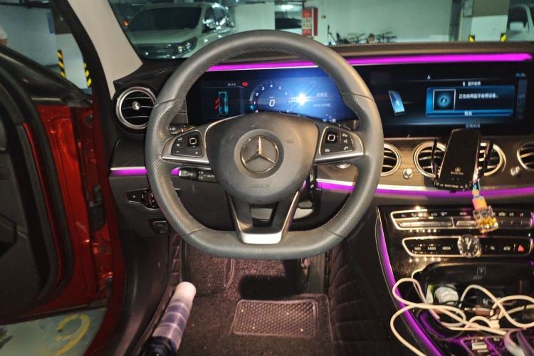 Used Mercedes-Benz E-Class 2017 E 300 L Sporty and Stylish Model Steering Wheel