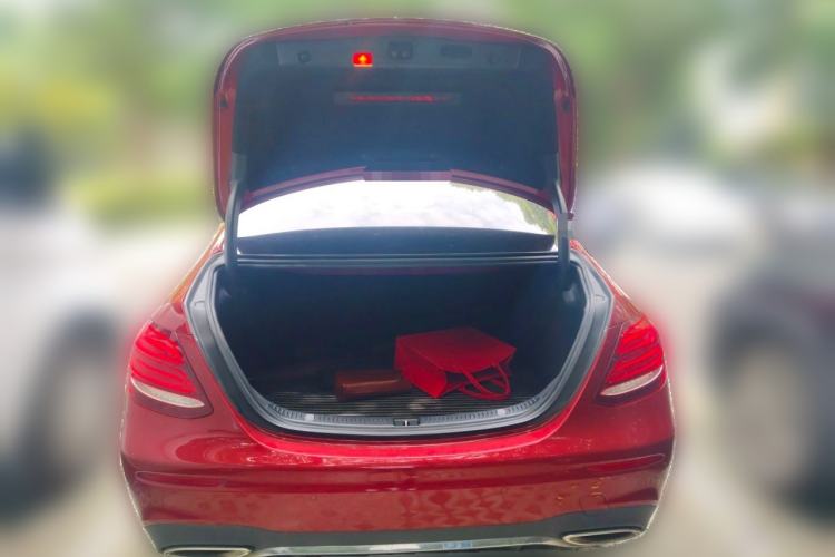 Used Mercedes-Benz E-Class 2017 E 300 L Sporty and Stylish Model Trunk