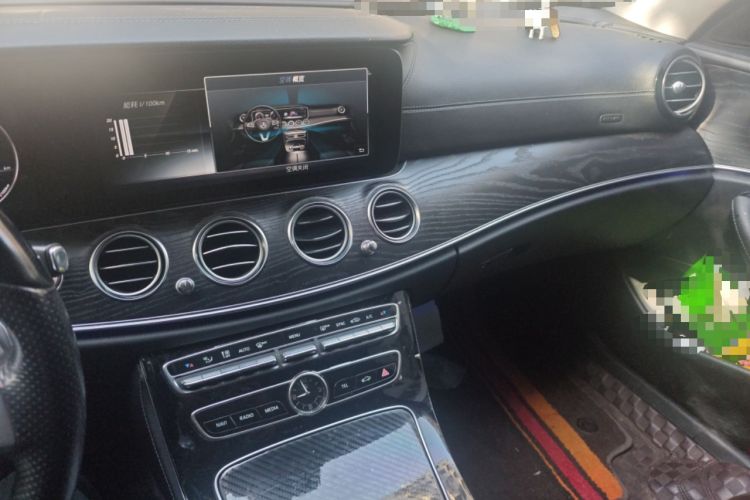 Used Mercedes-Benz E-Class 2017 E 300 L Sporty and Stylish Model Audio And AC Panel