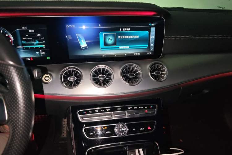 Used Mercedes-Benz E-Class 2017 E 200 Coupe Audio And AC Panel