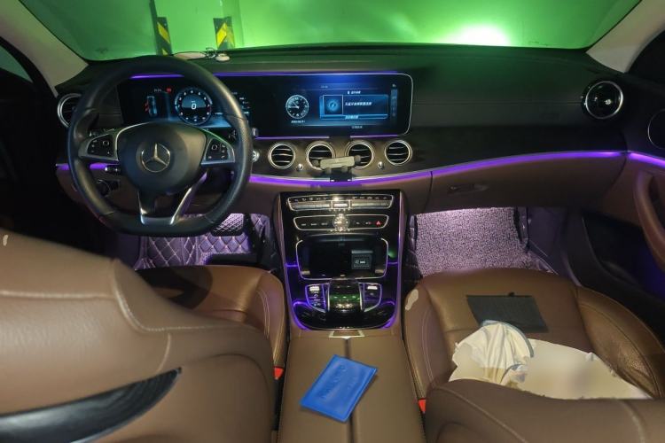 Used Mercedes-Benz E-Class 2017 E 300 L Sporty and Stylish Model Center Console