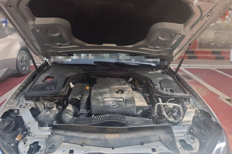 Used Mercedes-Benz E-Class 2017 E 300 L Sporty and Stylish Model Engine Bay