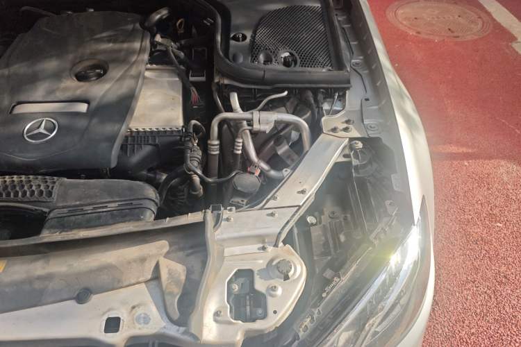 Used Mercedes-Benz E-Class 2017 E 300 L Sporty and Stylish Model Engine Bay Left