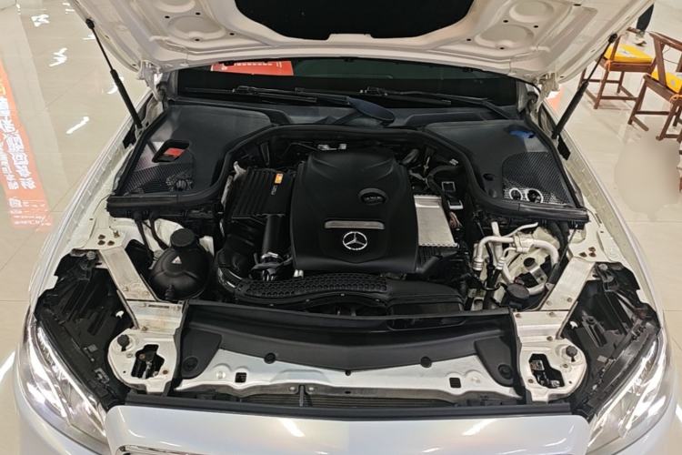 Used Mercedes-Benz E-Class 2017 E 300 L Sporty and Stylish Model Engine Bay