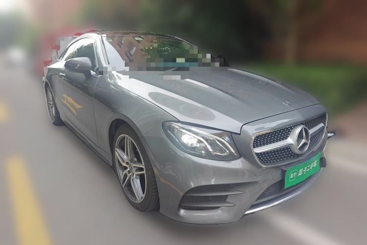 Used Mercedes-Benz E-Class 2017 E 200 4MATIC Coupe Front Right 45 Deg