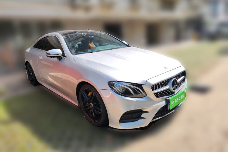 Used Mercedes-Benz E-Class 2017 E 200 Coupe Front Right 45 Deg