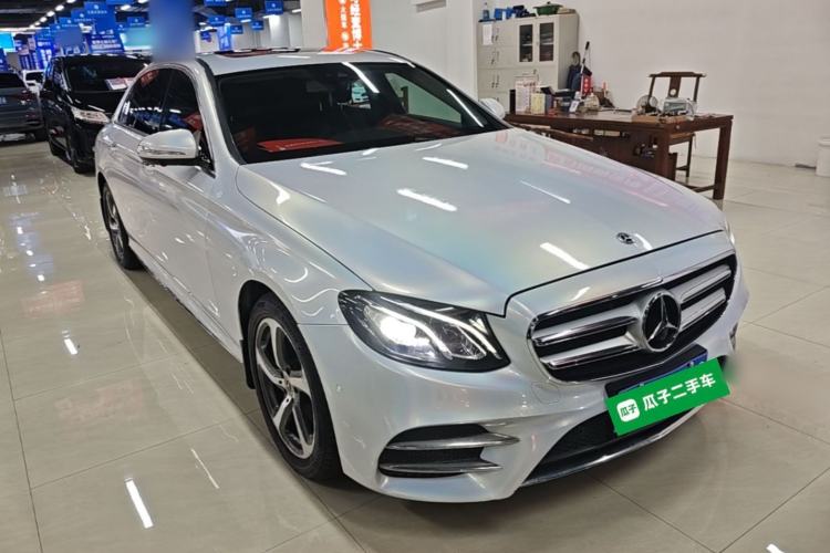 Used Mercedes-Benz E-Class 2017 E 300 L Sporty and Stylish Model Front Right 45 Deg