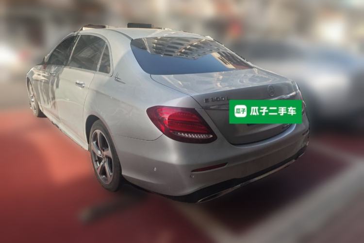Used Mercedes-Benz E-Class 2017 E 300 L Sporty and Stylish Model Rear Left 45 Deg