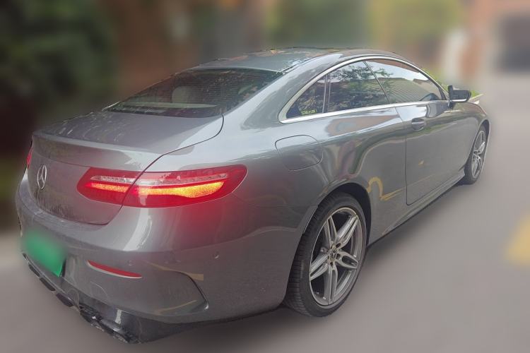 Used Mercedes-Benz E-Class 2017 E 200 4MATIC Coupe Rear Right 45 Deg