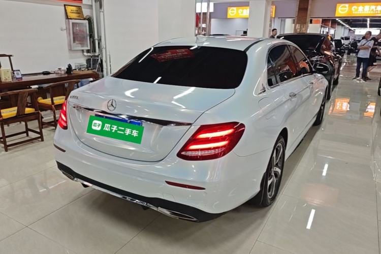 Used Mercedes-Benz E-Class 2017 E 300 L Sporty and Stylish Model Rear Right 45 Deg