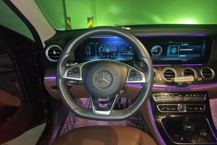 Used Mercedes-Benz E-Class 2017 E 300 L Sporty and Stylish Model Steering Wheel