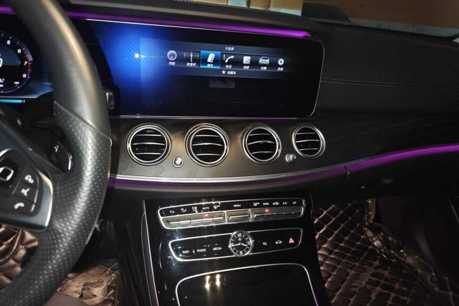 Used Mercedes-Benz E-Class 2017 E 300 L Sport Luxury Edition Audio And AC Panel