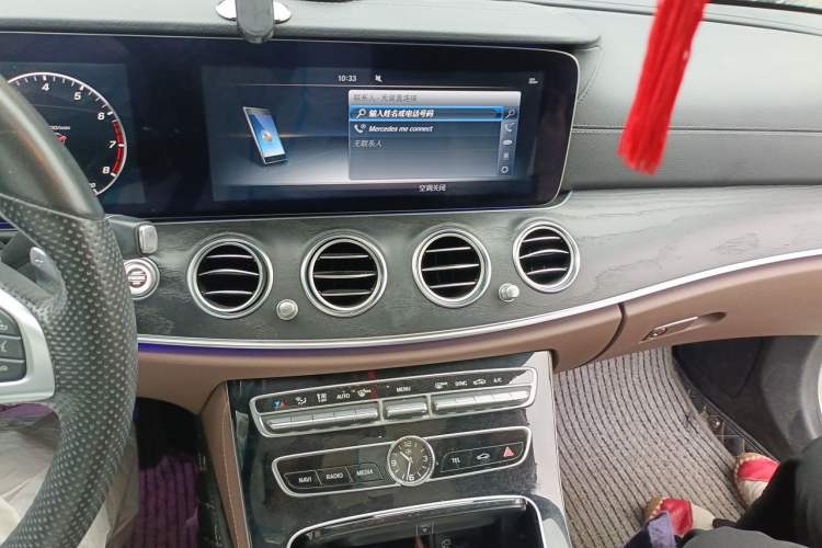 Used Mercedes-Benz E-Class 2017 E 300 L Sporty and Stylish Model Audio And AC Panel