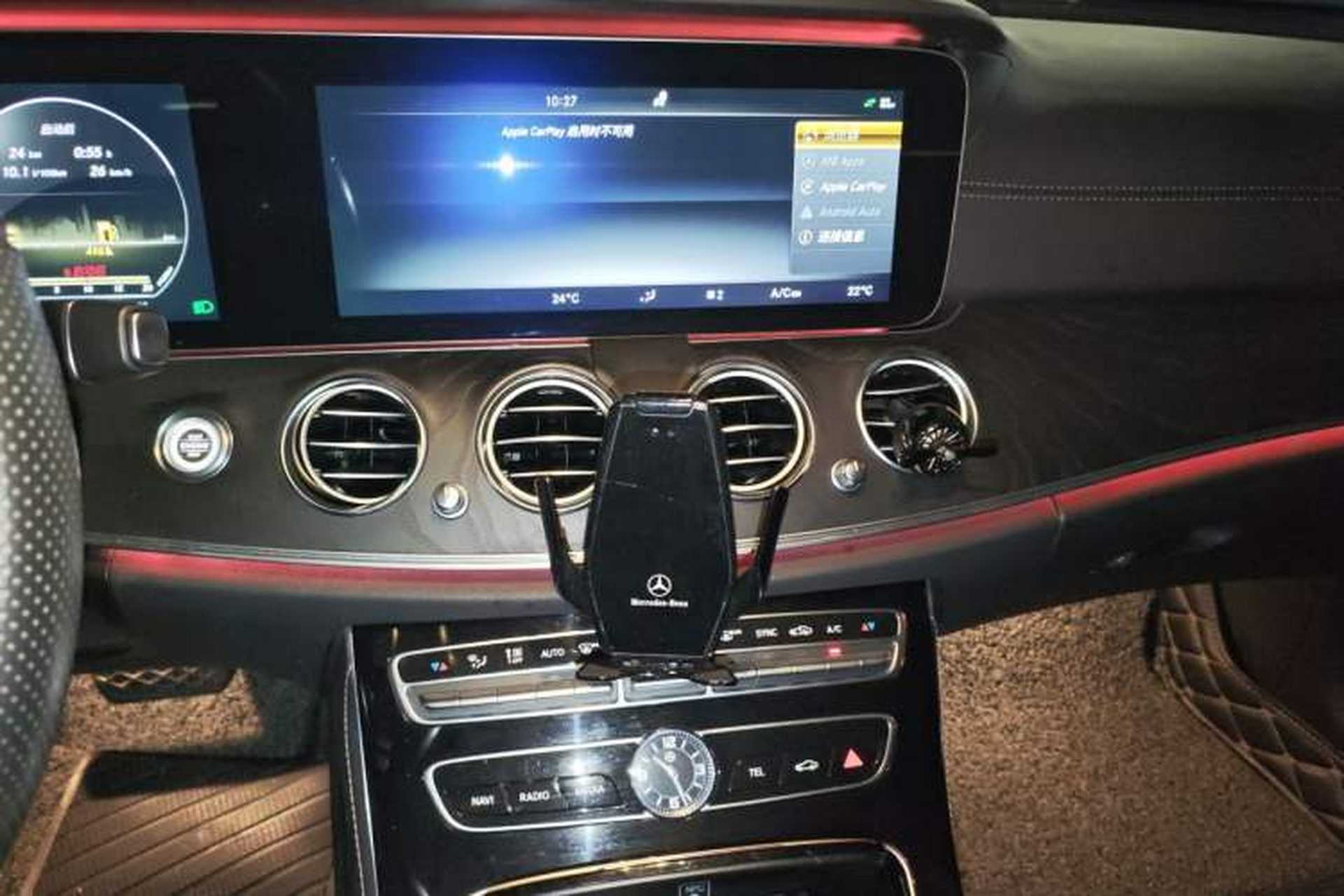 Used Mercedes-Benz E-Class 2017 E 300 L Sport Luxury Edition Audio And AC Panel