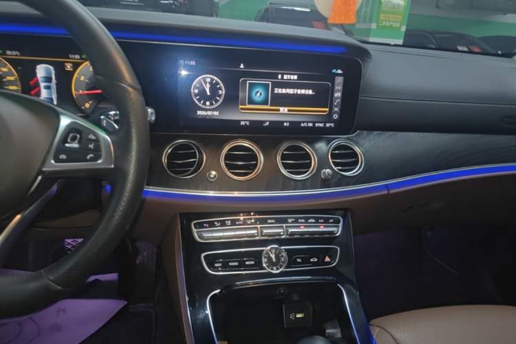 Used Mercedes-Benz E-Class 2017 E 300 L Sport Luxury Edition Audio And AC Panel