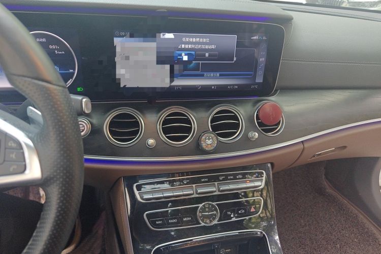 Used Mercedes-Benz E-Class 2017 E 300 L Sport Luxury Edition Audio And AC Panel
