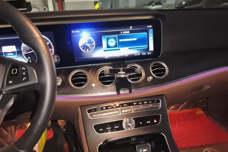 Used Mercedes-Benz E-Class 2017 E 300 L Sport Luxury Edition Audio And AC Panel