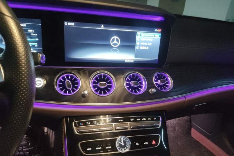 Used Mercedes-Benz E-Class 2017 E 300 L Sport Luxury Edition Audio And AC Panel