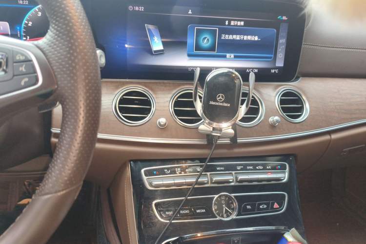 Used Mercedes-Benz E-Class 2017 E 300 L Luxury Model Audio And AC Panel