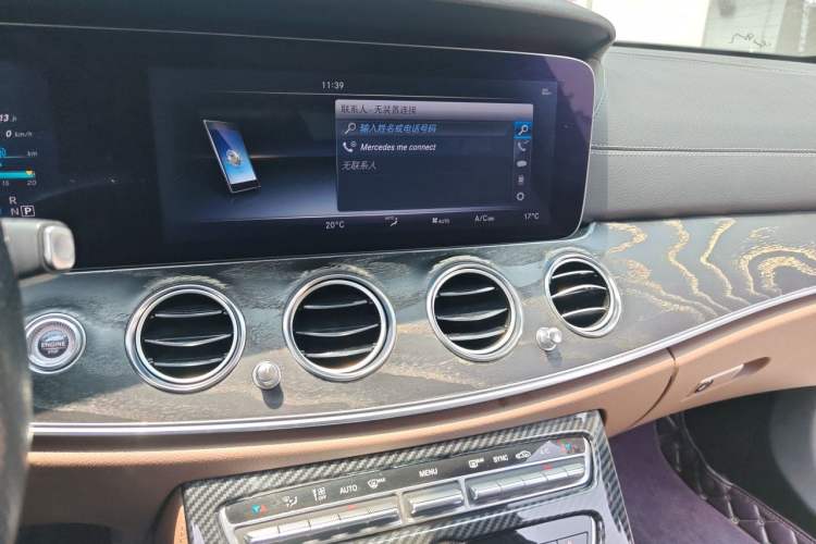 Used Mercedes-Benz E-Class 2017 E 200 L Sport 4MATIC Audio And AC Panel