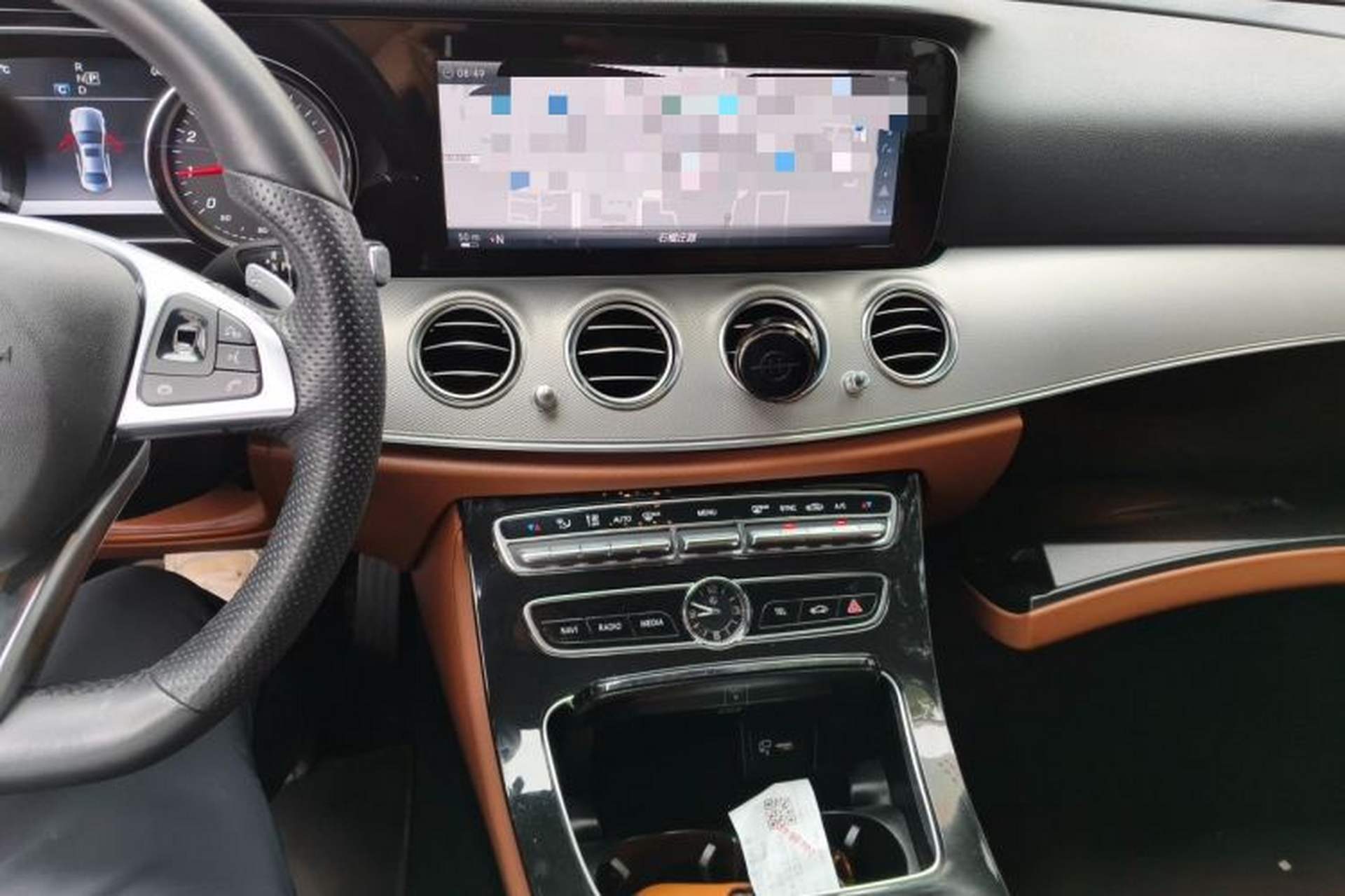 Used Mercedes-Benz E-Class 2017 E 300 Sport Edition Audio And AC Panel