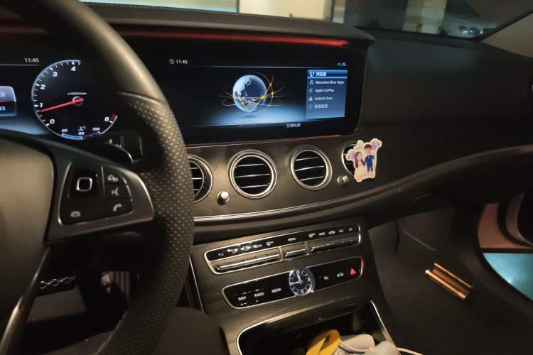 Used Mercedes-Benz E-Class 2017 E 300 L Sporty and Stylish Model Audio And AC Panel