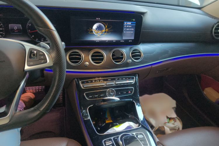 Used Mercedes-Benz E-Class 2017 E 300 L Sport Luxury Edition Audio And AC Panel