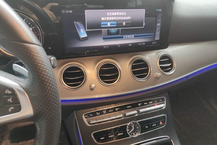 Used Mercedes-Benz E-Class 2017 E 200 Sport Audio And AC Panel