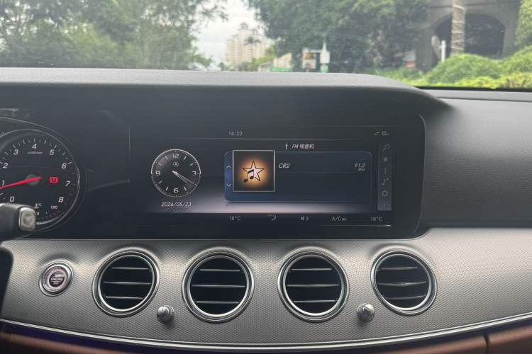 Used Mercedes-Benz E-Class 2017 E 200 Sport Audio And AC Panel
