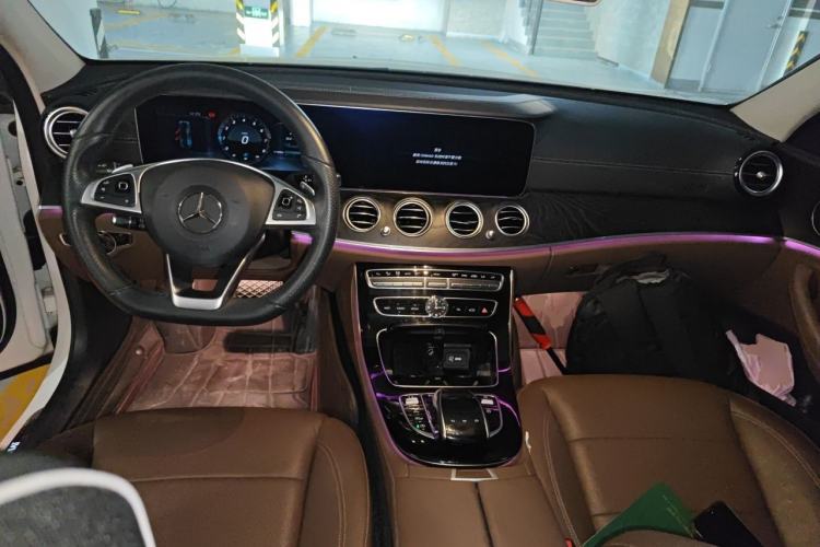 Used Mercedes-Benz E-Class 2017 E 300 L Sporty and Stylish Model Center Console