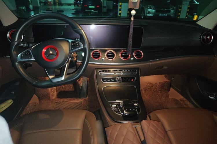 Used Mercedes-Benz E-Class 2017 E 300 L Sporty and Stylish Model Center Console