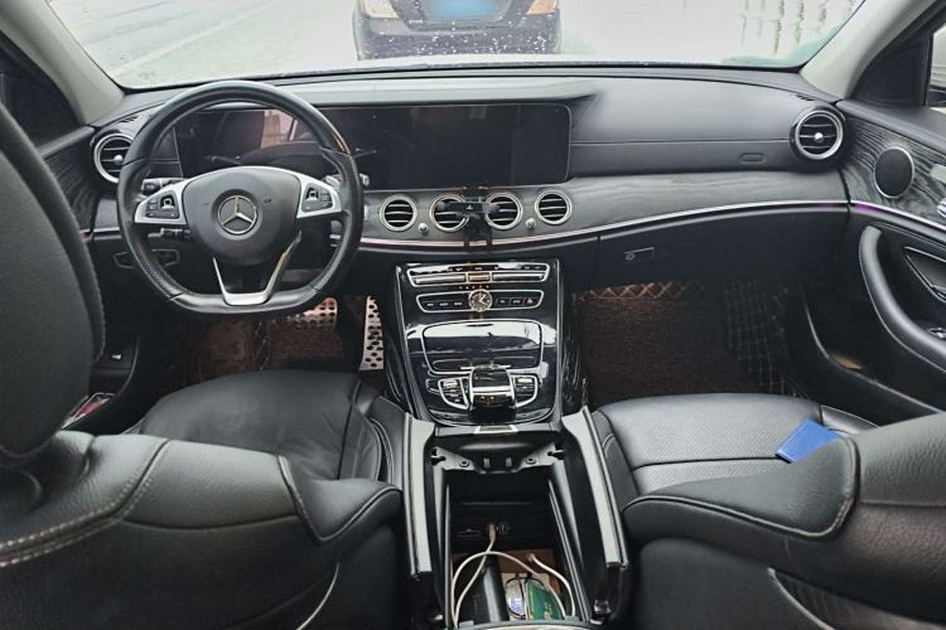 Used Mercedes-Benz E-Class 2017 E 300 L Sporty and Stylish Model Center Console