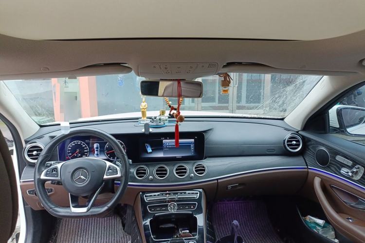 Used Mercedes-Benz E-Class 2017 E 300 L Sporty and Stylish Model Center Console
